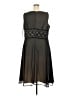 Connected Apparel Black Cocktail Dress Size 20 - photo 2