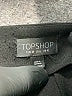 Topshop Solid Black Casual Skirt Size 6 - photo 4
