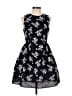 Pinko Graphic Black Cocktail Dress Size 6 - photo 1