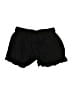 Cinq à Sept 100% Cupro Solid Black Shorts Size L - photo 2