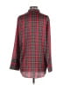 Julie Brown Plaid Red Long Sleeve Button-Down Shirt Size S - photo 2