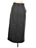 L'Agence Stripes Gray Formal Skirt Size Med (2) - photo 2