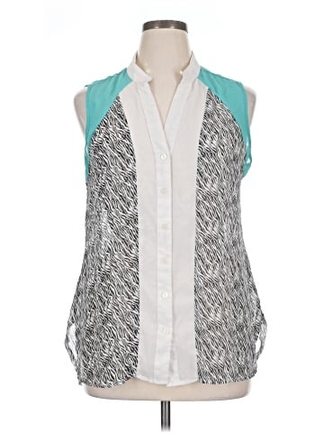 Unique Spectrum Sleeveless Blouse (view 1)