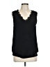 Unbranded Black Sleeveless Blouse Size L - photo 1
