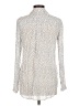 Cloth & Stone Animal Print Ivory Long Sleeve Blouse Size M - photo 2
