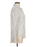 Cloth & Stone Animal Print Ivory Long Sleeve Blouse Size M - photo 4