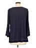 Peck & Peck Blue 3/4 Sleeve Top Size M - photo 2