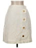 J. McLaughlin Solid Ivory Casual Skirt Size 0 - photo 1