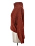 Hippie Rose 100% Polyester Orange Turtleneck Sweater Size M - photo 5