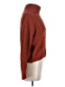 Hippie Rose 100% Polyester Orange Turtleneck Sweater Size M - photo 4