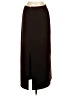 Fashion Bug Solid Brown Formal Skirt Size 8 - photo 2
