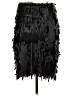 J. McLaughlin 100% Acetate Black Formal Skirt Size 6 - photo 2