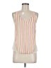 J Brand Pink Sleeveless Blouse Size M - photo 1