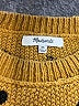 Madewell 100% Cotton Polka Dots Gold Pullover Sweater Size XS - photo 7