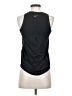 Nike 100% Polyester Black Active Tank Size S - photo 2