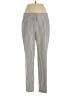Kasper Stripes Gray Casual Pants Size 8 - photo 1