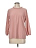 Adrianna Papell Pink Long Sleeve Blouse Size M - photo 1