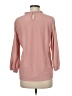 Adrianna Papell Pink Long Sleeve Blouse Size M - photo 2