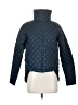 Athleta 100% Nylon Argyle Blue Jacket Size XS - photo 1