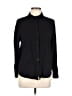 Forever 21 Black Long Sleeve Button-Down Shirt Size L - photo 1