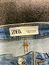 Zara Hearts Blue Jeans Size 6 - photo 7