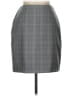 Caslon Plaid Gray Formal Skirt Size 10 (petite) - photo 1