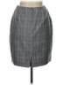 Caslon Plaid Gray Formal Skirt Size 10 (petite) - photo 2