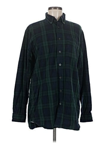 L.L.Bean Long Sleeve Button-Down Shirt (view 1)
