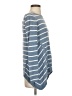 Cache 100% Rayon Stripes Blue Pullover Sweater Size S - photo 4