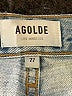 AGOLDE 100% Cotton Hearts Blue Jeans Size 27 waist - photo 7
