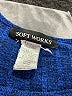 Soft Works Blue 3/4 Sleeve Top Size M - photo 7