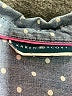 Karen Scott Polka Dots Blue 3/4 Sleeve Button-Down Shirt Size L (estimated) - photo 7
