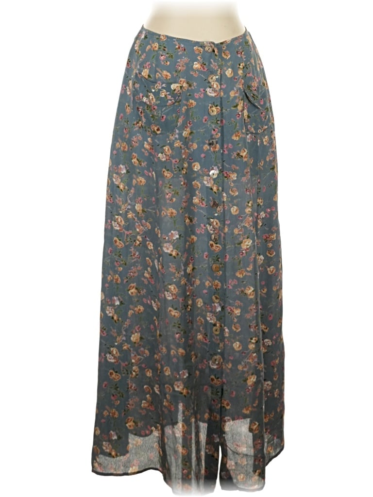 Pre-owned Necessary Objects Casual Skirt In Blue