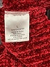 Pink Rose 100% Polyester Red Pullover Sweater Size L - photo 8