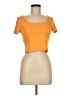 H&M Orange Short Sleeve Top Size M - photo 1