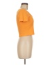 H&M Orange Short Sleeve Top Size M - photo 4