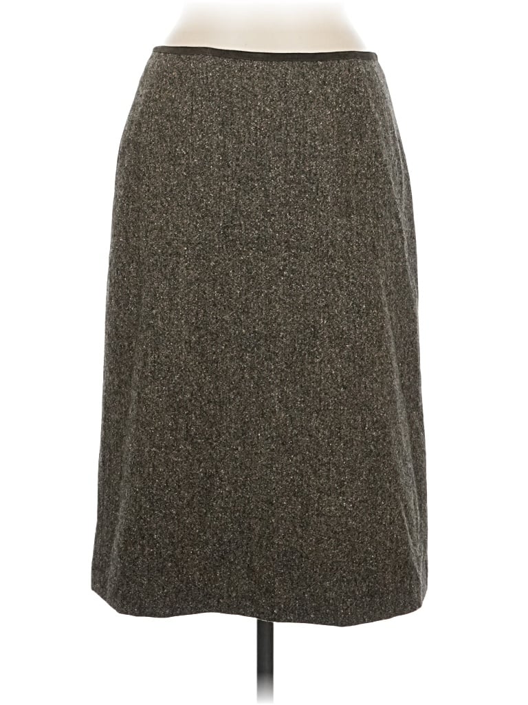 Pre-owned Isda & Co Wool Skirt In Gray