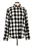 St. John's Bay Checkered-gingham Black Long Sleeve Button-Down Shirt Size L - photo 1