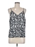 Halogen 100% Polyester Silver Sleeveless Top Size M - photo 1