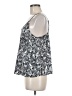Halogen 100% Polyester Silver Sleeveless Top Size M - photo 5