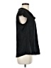 Halogen Black Short Sleeve Blouse Size M - photo 4