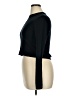 Marled Black Turtleneck Sweater Size XL - photo 5