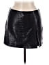 Shein Black Faux Leather Skirt Size L - photo 1