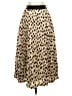 Zaikamoya 100% Polyester Animal Print Tan Casual Skirt Size S - photo 1