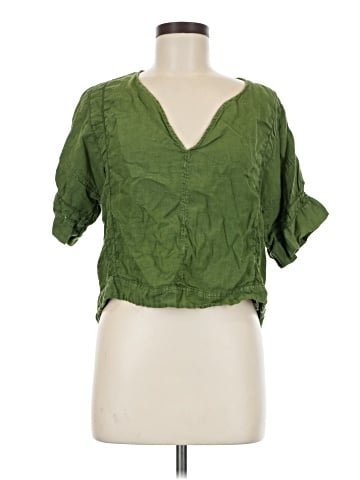 Zara Basic Short Sleeve Blouse (view 1)