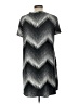 Apt. 9 Chevron-herringbone Gray Casual Dress Size L - photo 2