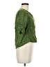 Zara Basic Green Short Sleeve Blouse Size M - photo 4