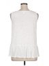 Charming Charlie White Sleeveless T-Shirt Size XL - photo 2