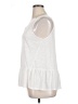 Charming Charlie White Sleeveless T-Shirt Size XL - photo 5