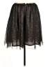 Garnet Hill Stars Black Formal Skirt Size 8 - photo 2